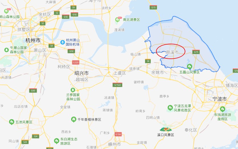 杭州市慈溪市属于哪个市