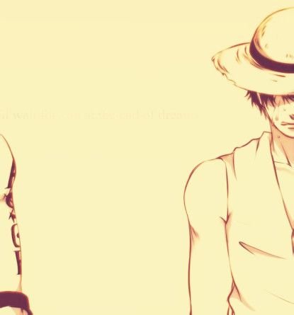 求海贼王的情侣头像 要是一对的 越多越好 我好挑几个好看的