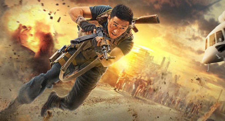 “战狼2”在结尾时，护照上写的是什么？