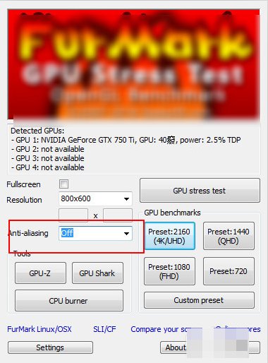 furmark正确的烤机教程