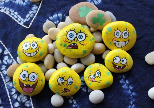 石头画图片大全