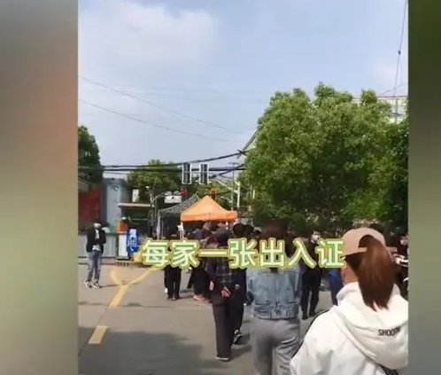 上海一小区解封居民春游式购物，楼长带队采购，何时才能全面解封？