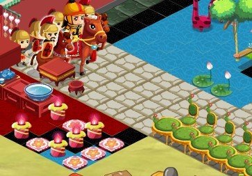 我餐厅16级，应该摆几个桌子？可以雇佣6位好友，应该怎么安排厨师和服务员？详细点、谢谢了！17级呢？