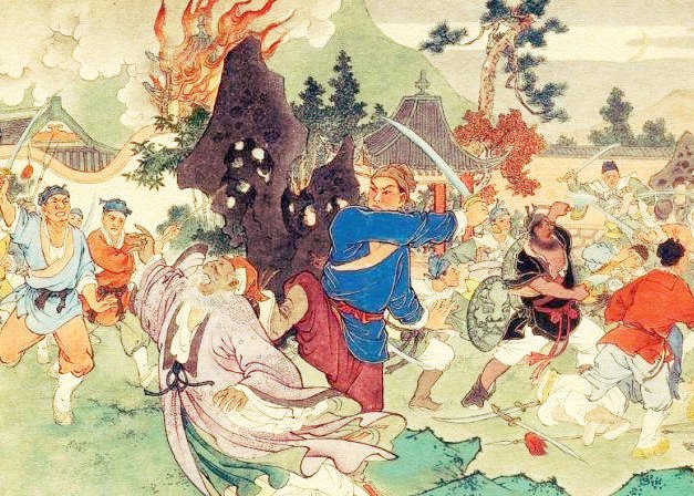 第 五十 回 吴学究双用连环计 宋公明三打祝家庄 简介