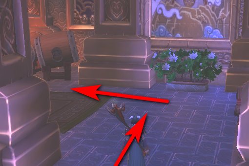 刚到90，锦绣谷回暴风的传送门在哪