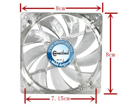 机箱散热风扇的尺寸是多少?