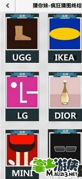 疯狂猜图品牌标志4个字母3个字母图文对照