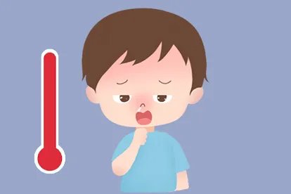 小孩新冠发烧38.9-39.5左右来回严重吗