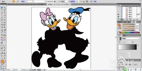 唐老鸭漫画设计