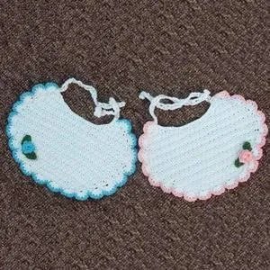 八角婴儿围嘴的织法