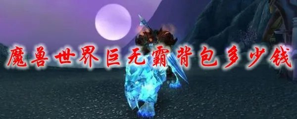《魔兽世界》巨无霸背包多少钱