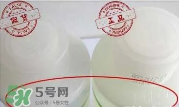 千纤草丝瓜水真假鉴别对比图