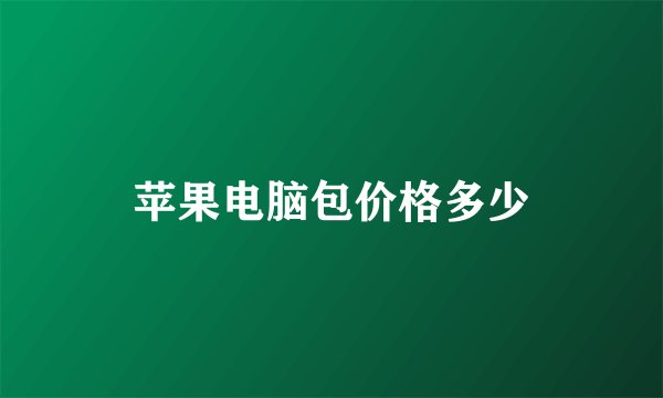 苹果电脑包价格多少