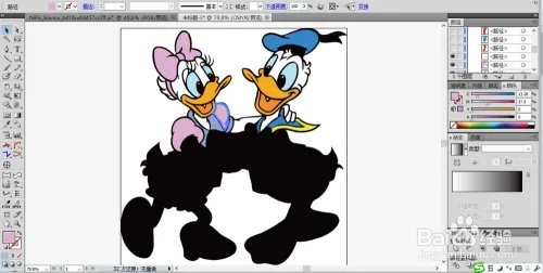 唐老鸭漫画设计