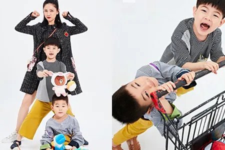 沙溢胡可素颜合影很恩爱 辣妈与儿子同框充满乐趣