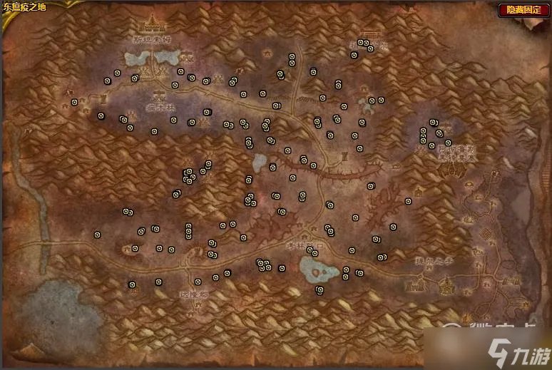 魔兽世界怀旧服WLK哀伤苔具体位置一览