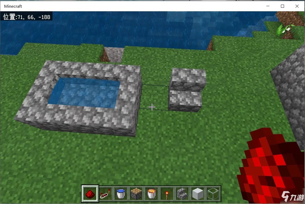 我的世界利用含水方块刷石头攻略 操作方法分享