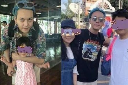 陈伟霆带家人度假 路人纷纷花式求合影