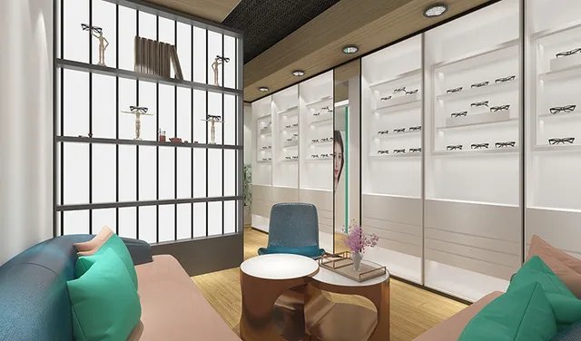 合肥眼镜店装修设计技巧，一分钟给你缕清眼镜店装修的门门道道