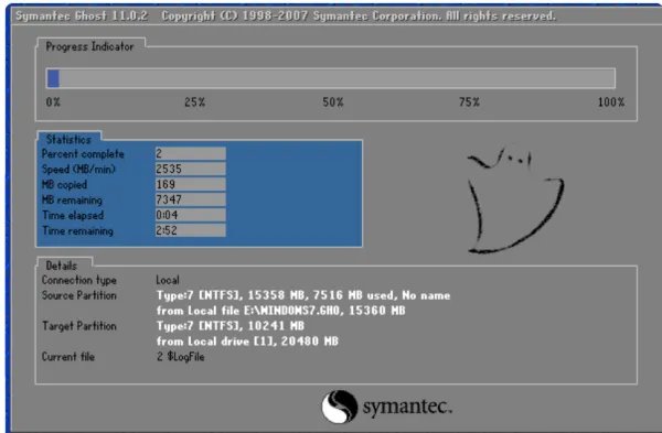 一键ghost还原系统步骤