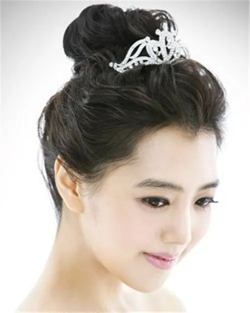 长发新娘发型图片 新娘经典发型设计