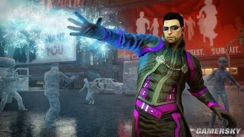 《黑道圣徒4(Saints Row 4)》首批截图 变身超人念力杀敌