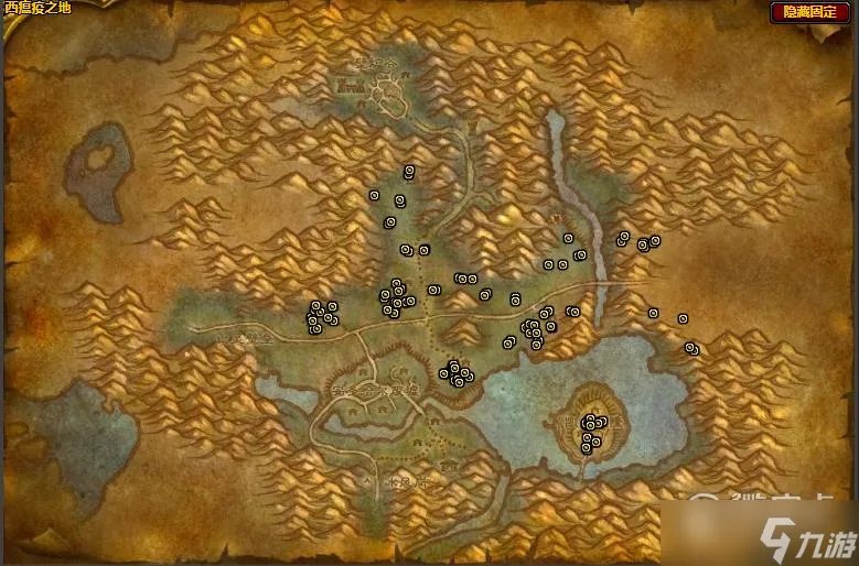 魔兽世界怀旧服WLK哀伤苔具体位置一览