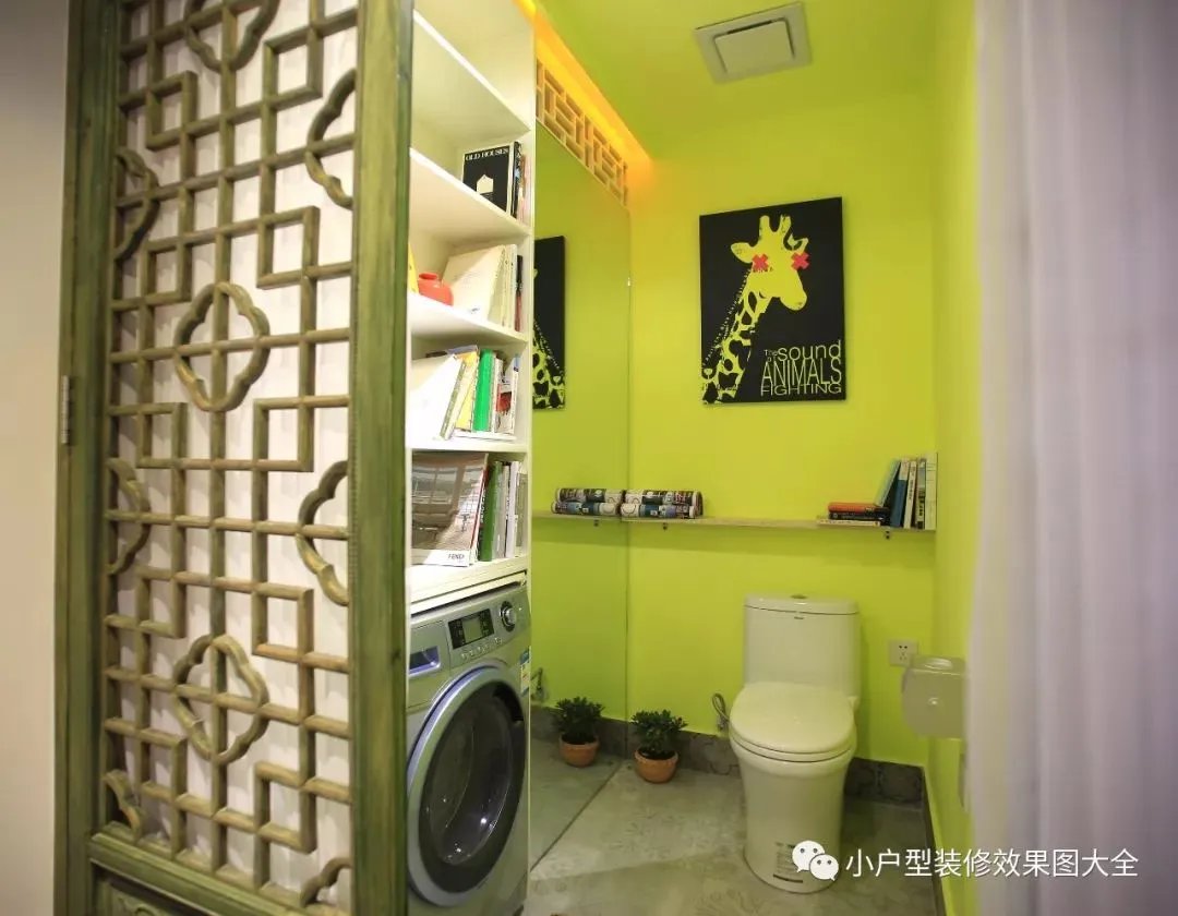 36㎡一居室小户型装修效果图，清新复古的中式风，越看越喜欢！