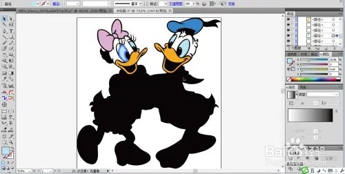 唐老鸭漫画设计