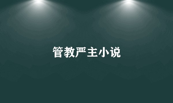 管教严主小说