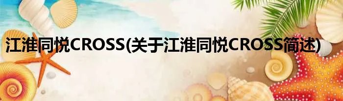 江淮同悦CROSS(关于江淮同悦CROSS简述)