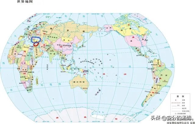 土耳其在世界地图的位置