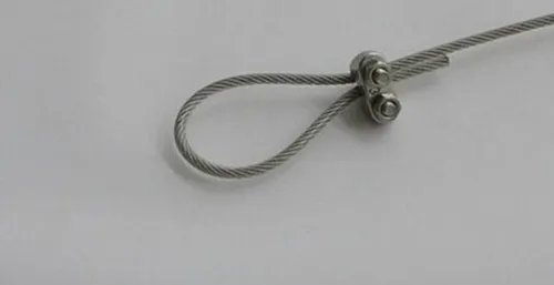 钢丝绳u型卡扣方向如何扣