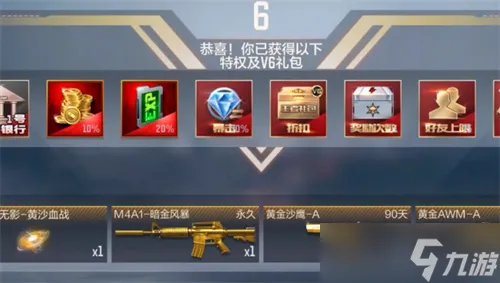 穿越火线手游vip特权怎么分