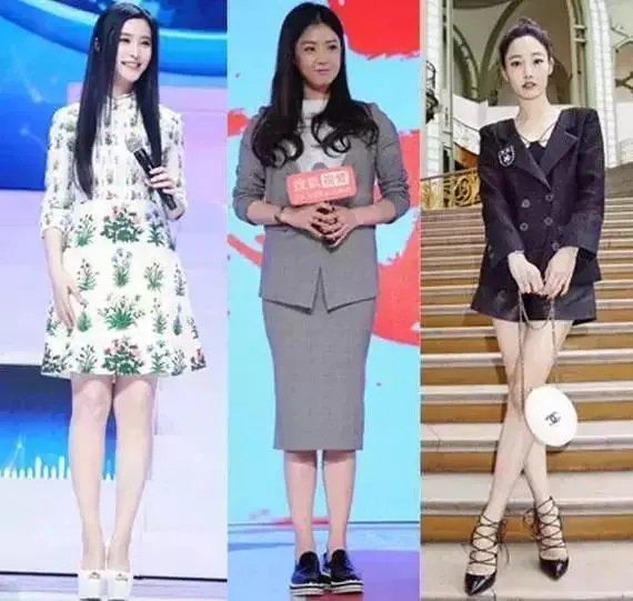 范冰冰、蒋欣、白百何体重最轻的是蒋欣，为什么她有点显胖？