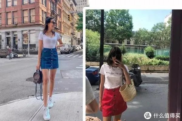 半身裙怎么搭配上衣