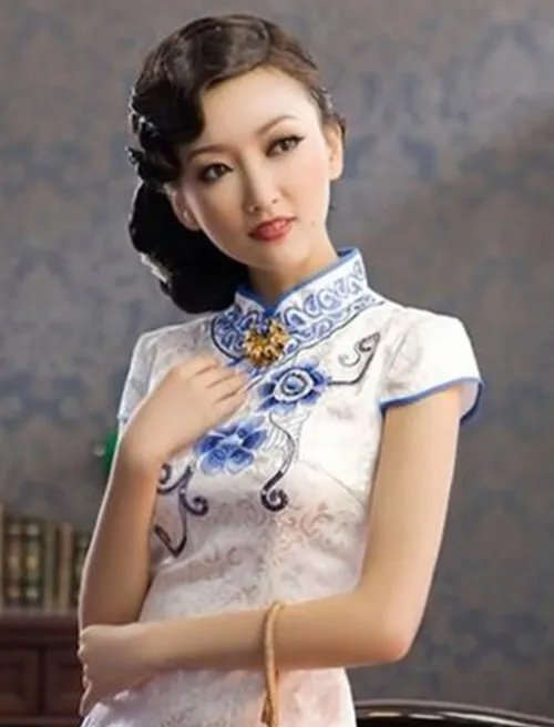 新娘穿旗袍配什么发型 新娘发型要怎么搭配旗袍