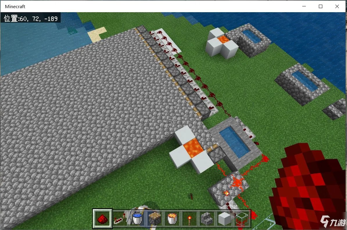 我的世界利用含水方块刷石头攻略 操作方法分享