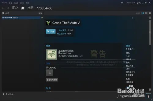 正版GTA5已停止工作，出现了一个问题