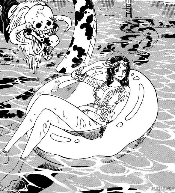 《海贼王》漫画第857话 路飞联手匪帮卡彭对付大妈！