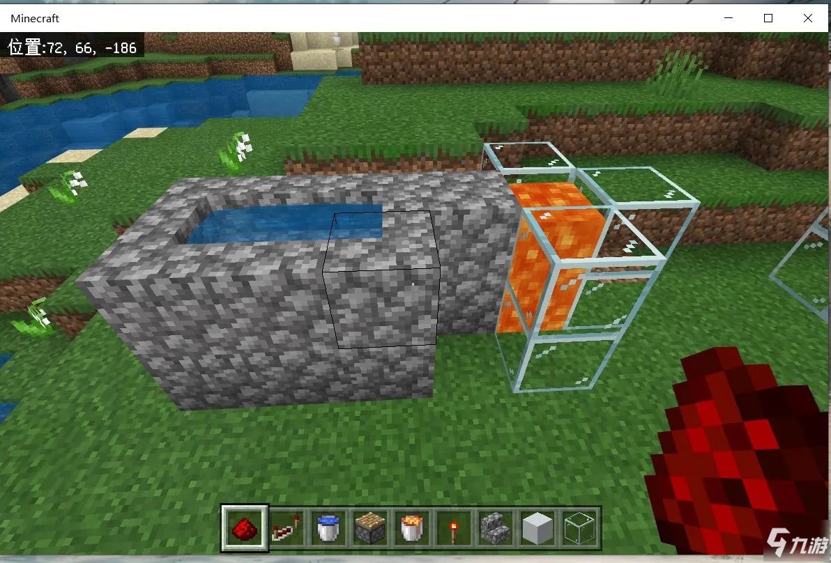 我的世界利用含水方块刷石头攻略 操作方法分享