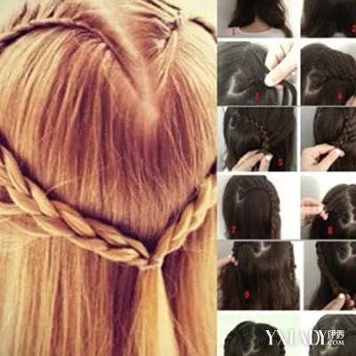 简单编头发花样图解让你美美的过一个冬天