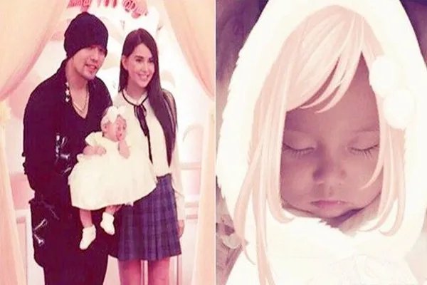 昆凌的女儿叫什么曝光  小周周睫毛逆天被赞似小公主