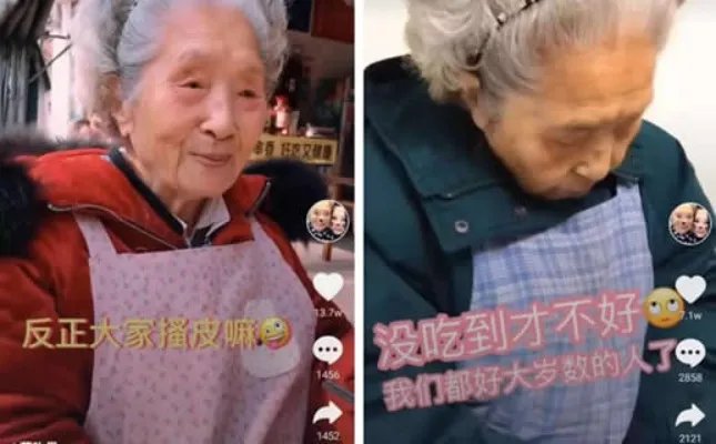 98岁奶奶成网红什么情况：这样的生活态度习惯令人羡慕