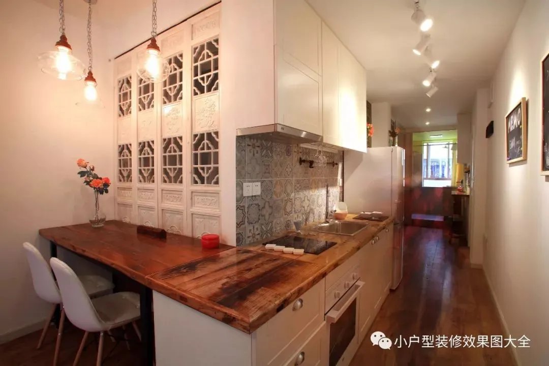 36㎡一居室小户型装修效果图，清新复古的中式风，越看越喜欢！