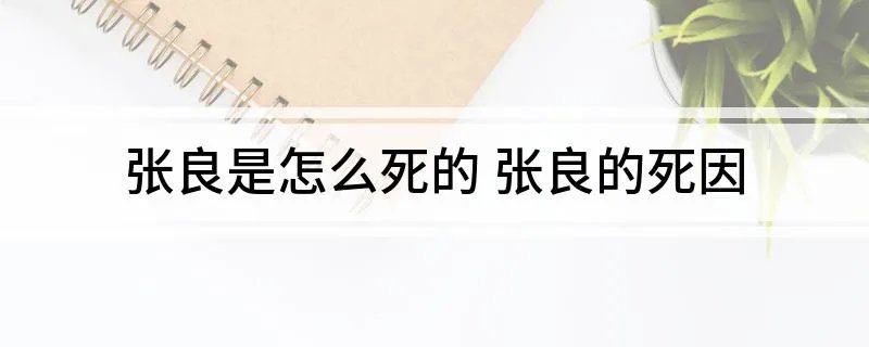 张良是怎么死的 张良的死因