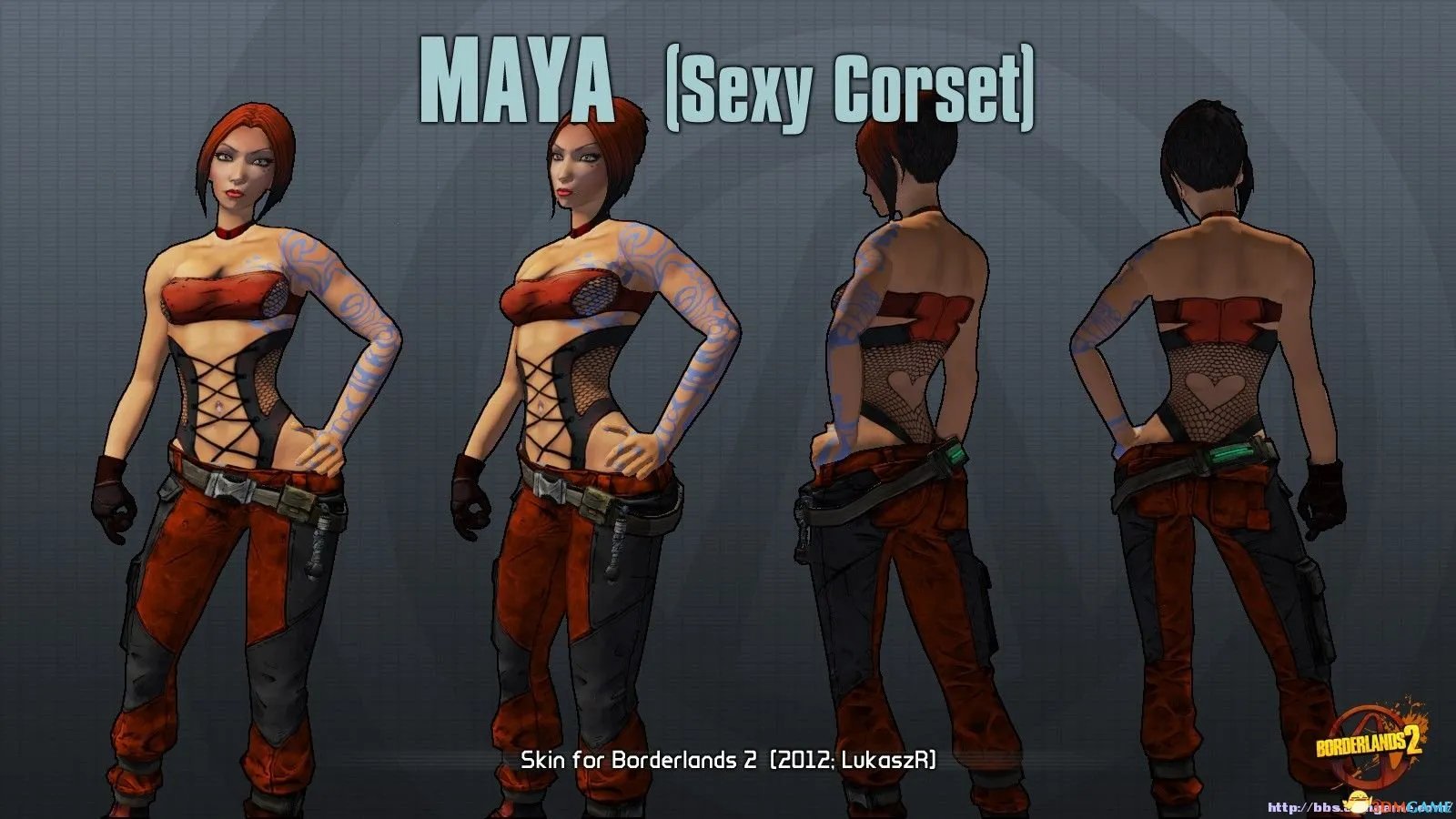 无主之地2 玛雅性感皮肤MOD 性感福利皆有