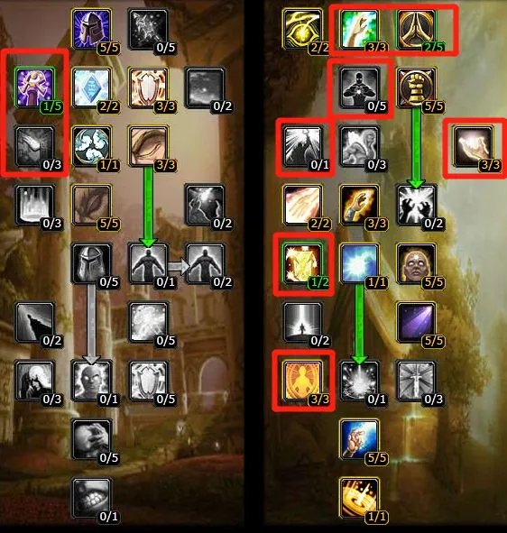 《魔兽世界》tbc牧师治疗天赋点什么