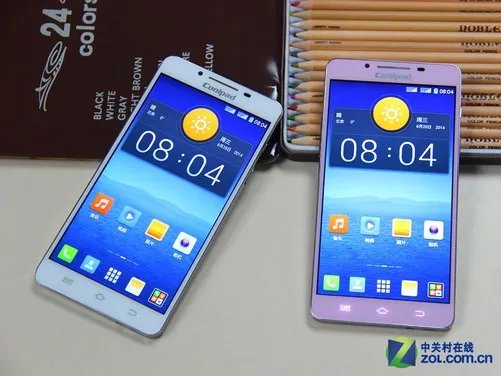 超大屏4G双卡双待 酷派S6双色对比图赏