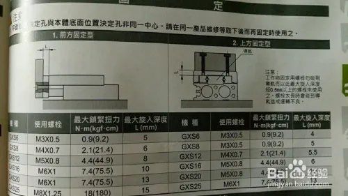 精密滑台气缸的安全须知和使用注意事项